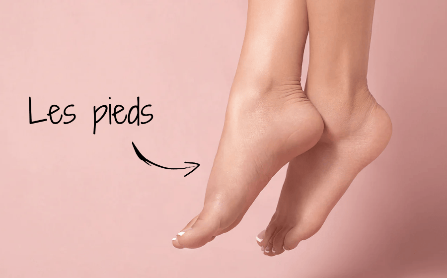 pieds